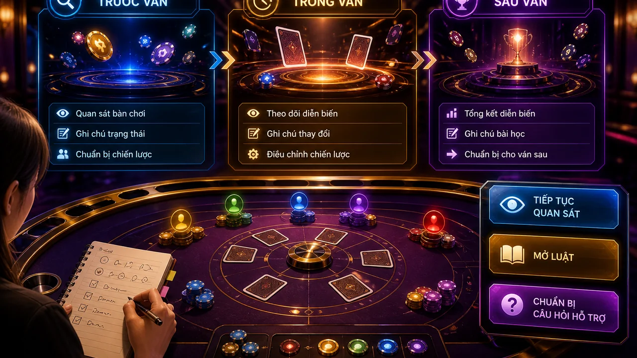 Học cách đọc bàn trực tiếp 789bet: Nhận diện trạng thái và chọn nguồn hỗ trợ