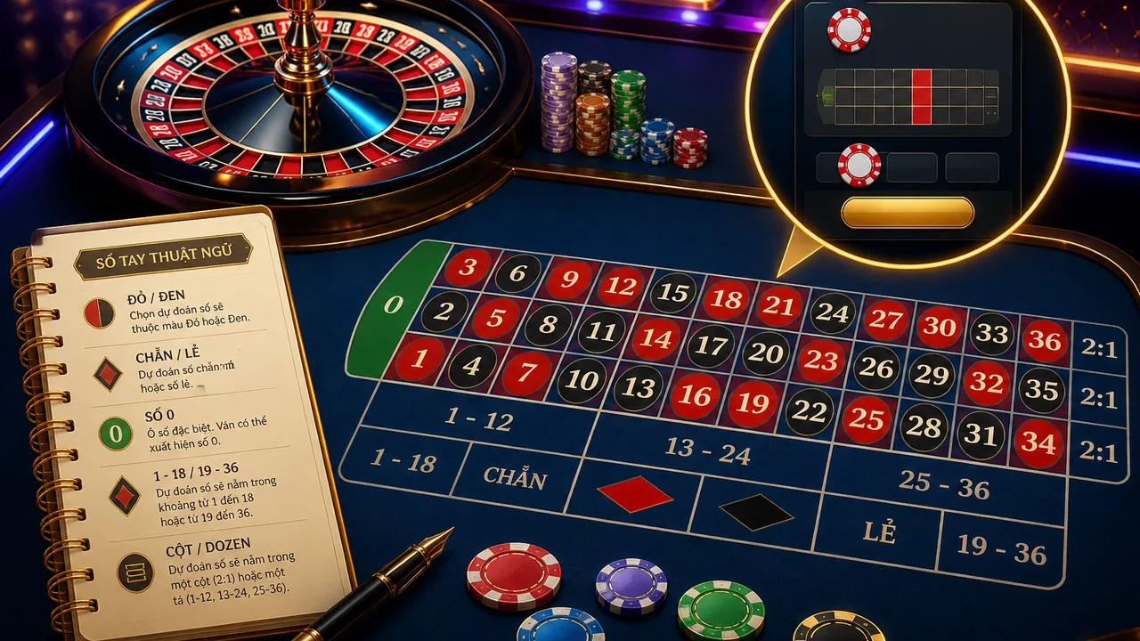 Lộ trình học roulette từng bước cho người mới cùng 789bet