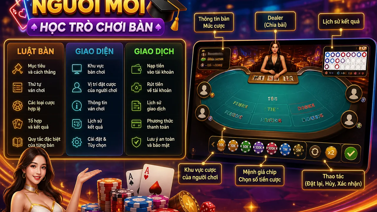 Học trò chơi bàn dễ hơn: cách xử lý thuật ngữ không thống nhất trên 789bet