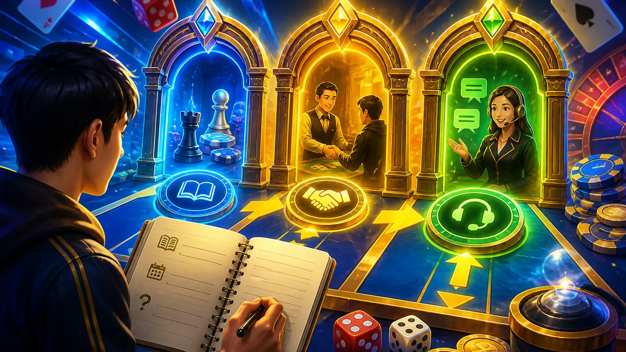 Từ đọc luật bàn đến gửi câu hỏi: lộ trình học 789bet rõ từng cổng kiểm tra